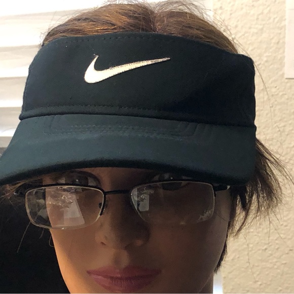 Nike Adult Unisex Performance Sports Dri-Fit Swoosh Adjustable Visor - Picture 14 of 16